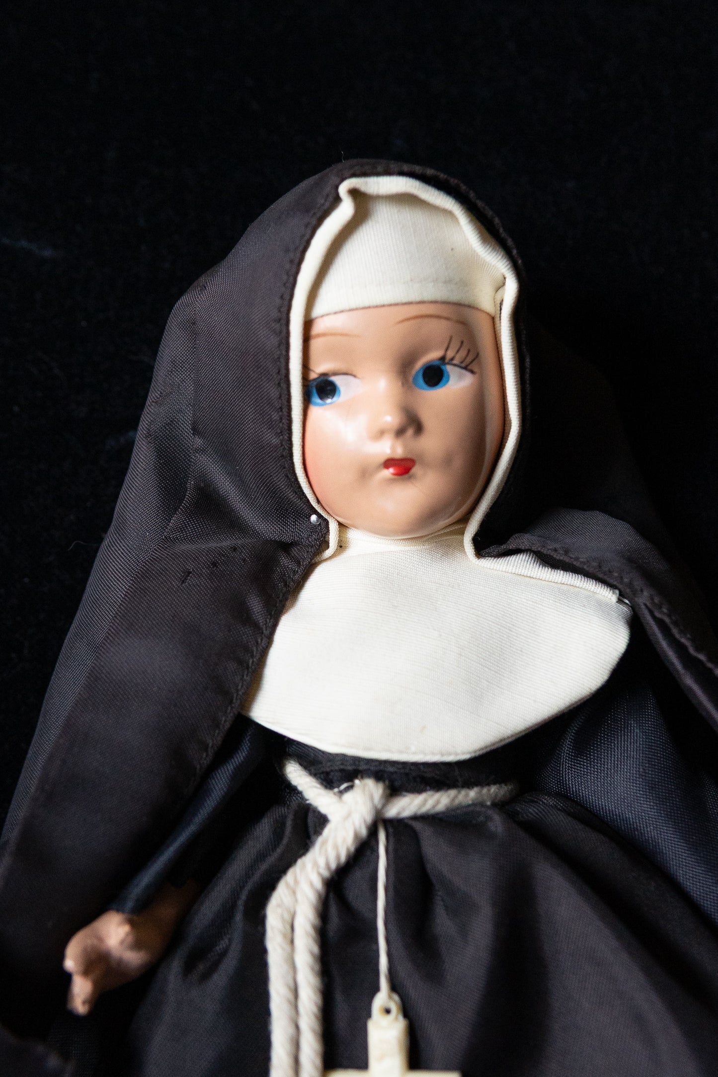 Vintage Composite Nun Doll