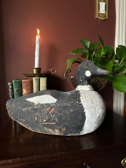 Antique Folk Art Duck Decoy