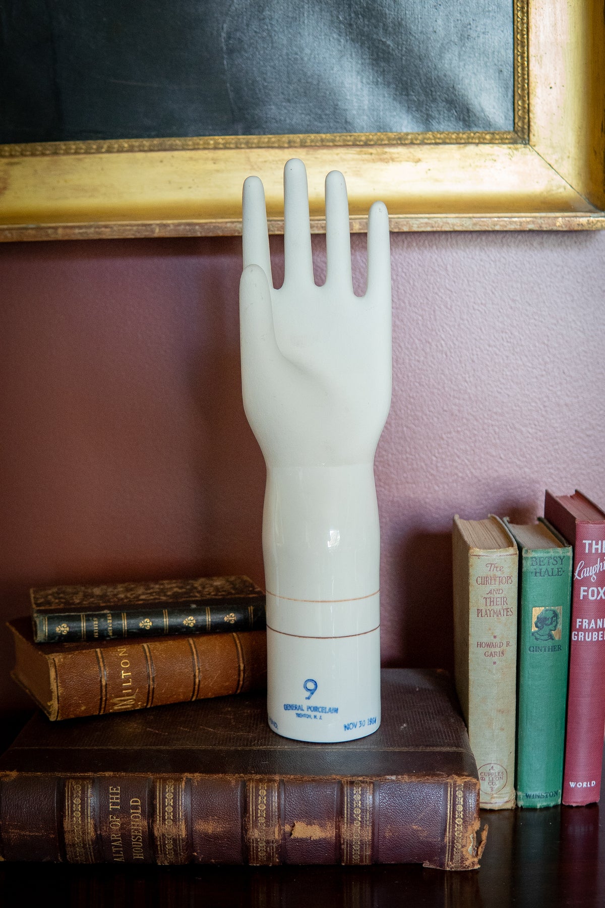 1964 vintage general porcelain glove mold