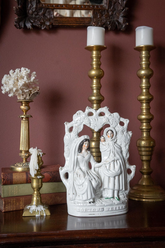 Antique Staffordshire Fortune Teller