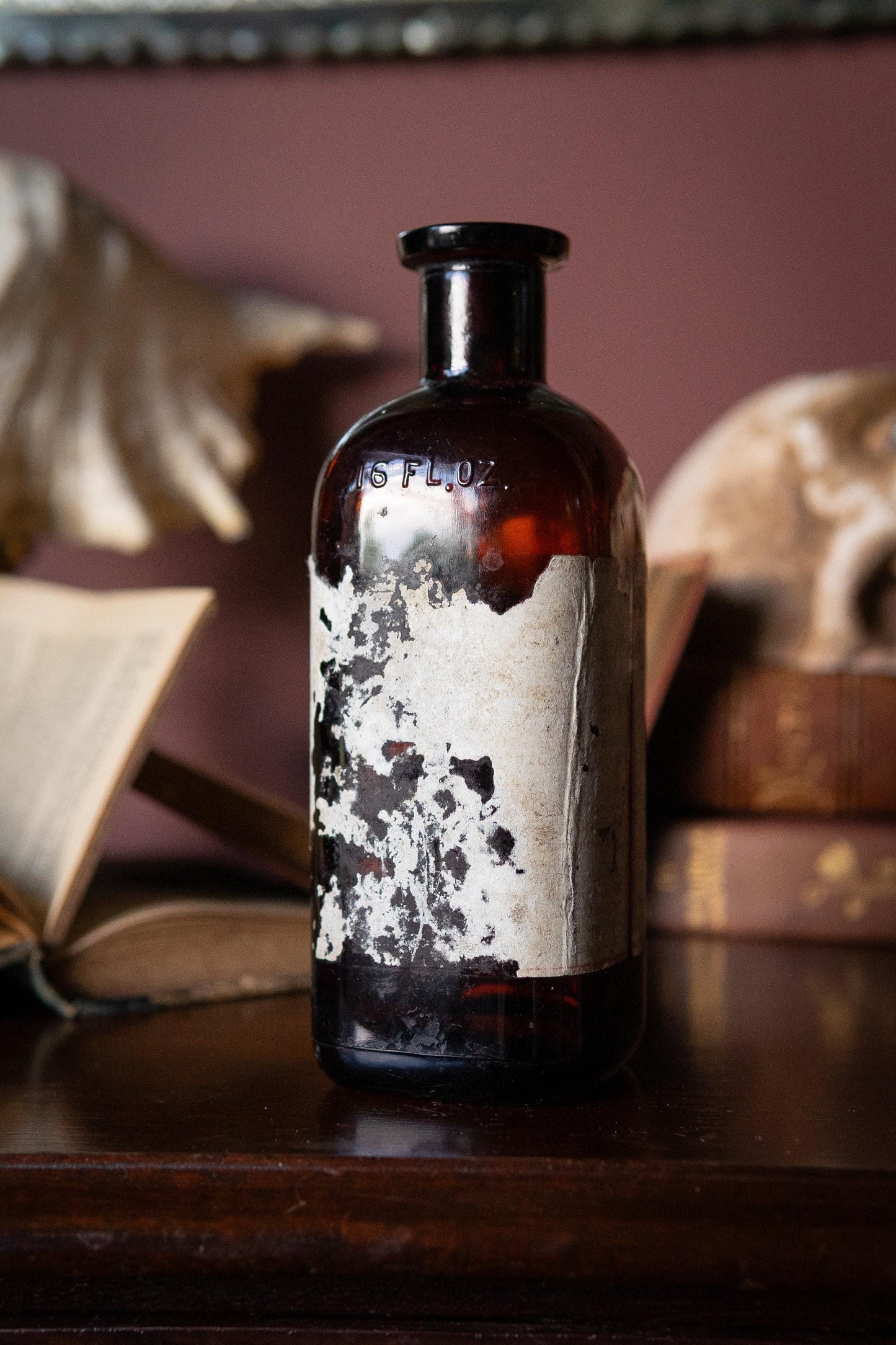 Antique Formaldehyde Poison Bottle