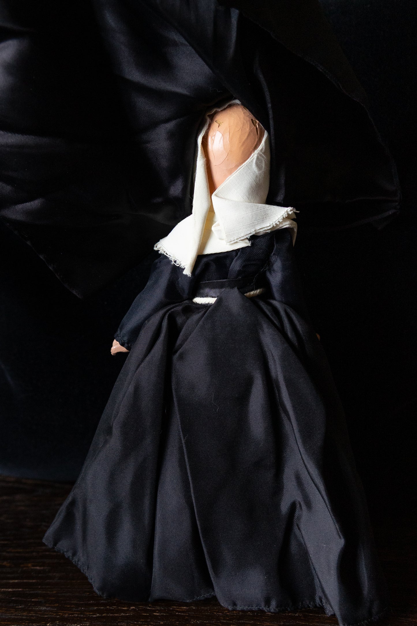 Vintage Composite Nun Doll