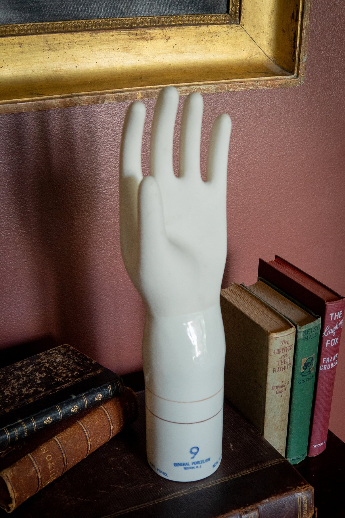 1964 vintage general porcelain glove mold