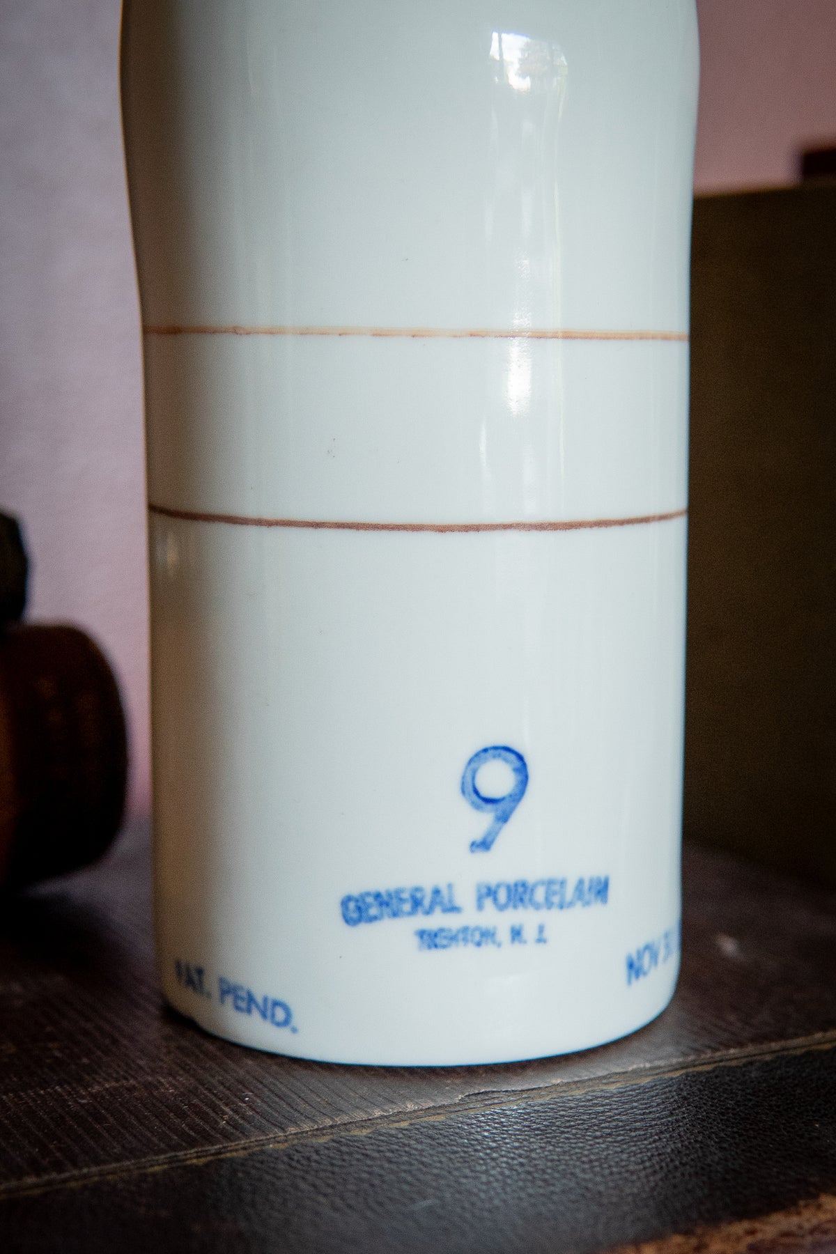 1964 vintage general porcelain glove mold