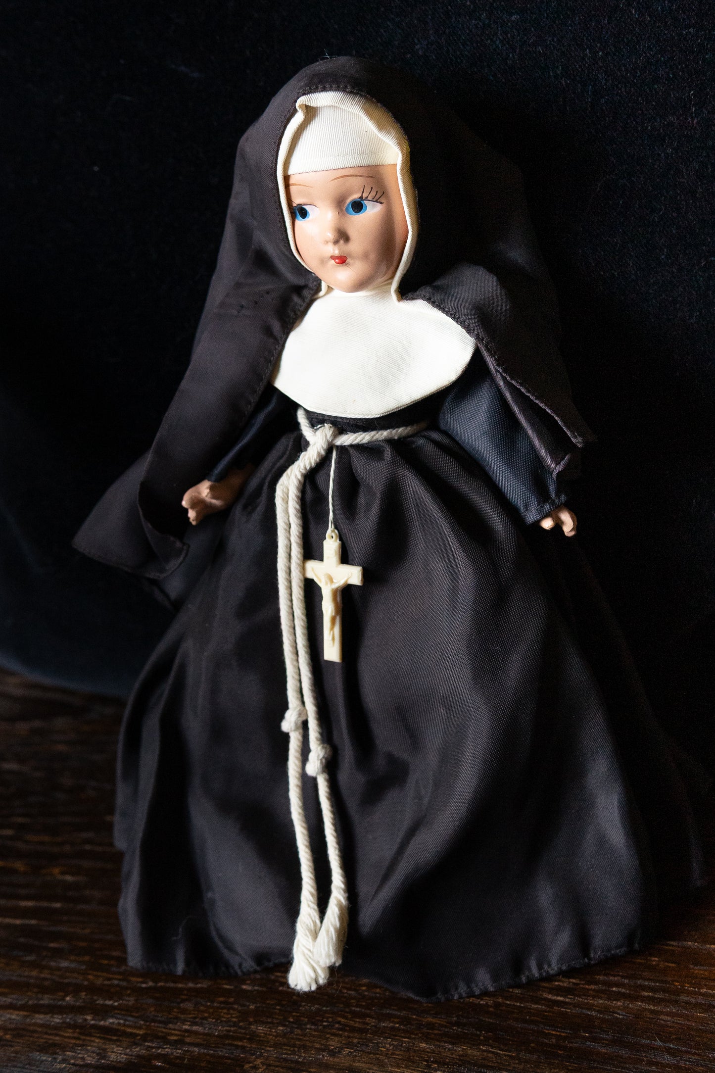 Vintage Composite Nun Doll