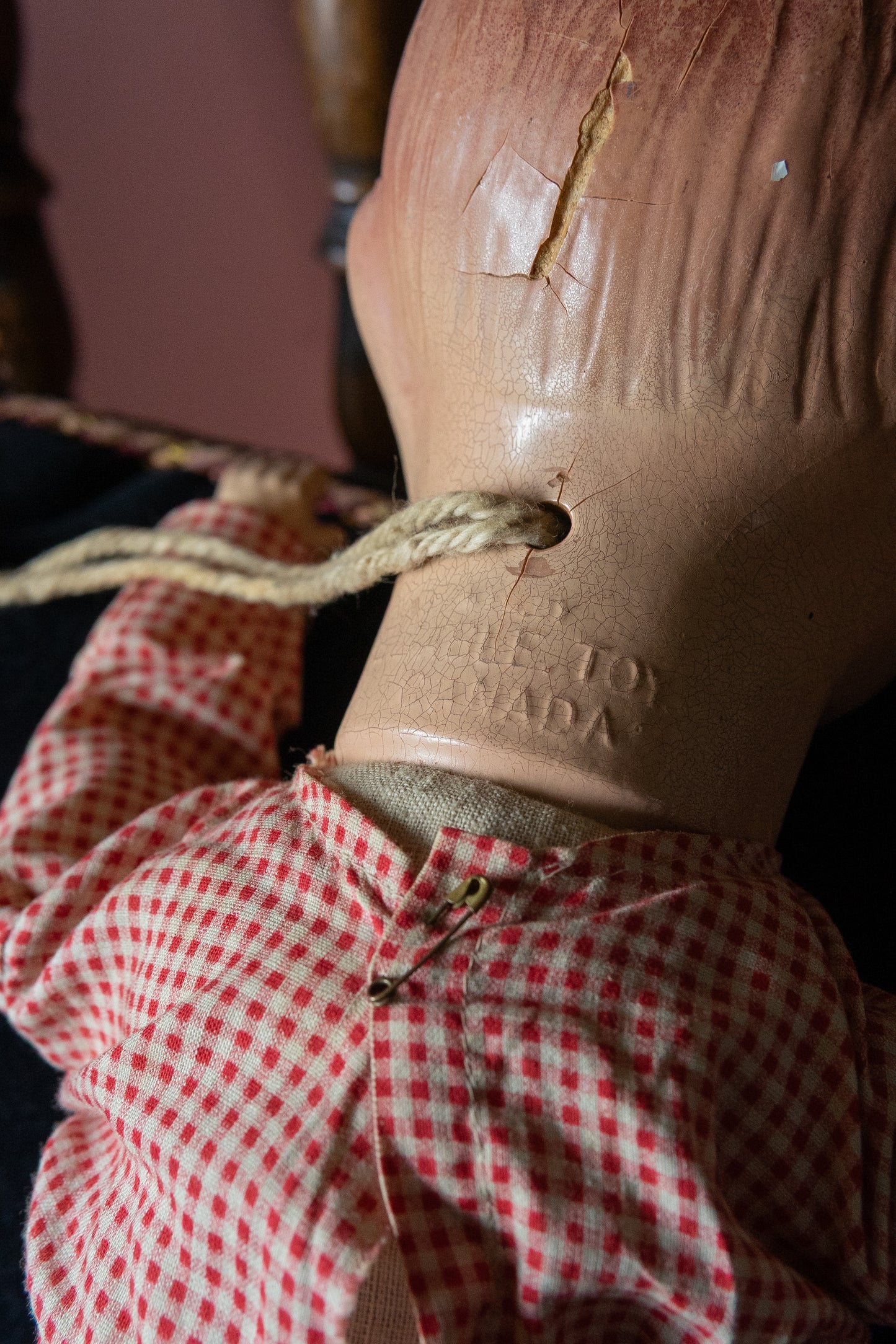 Antique ventriloquist dummy