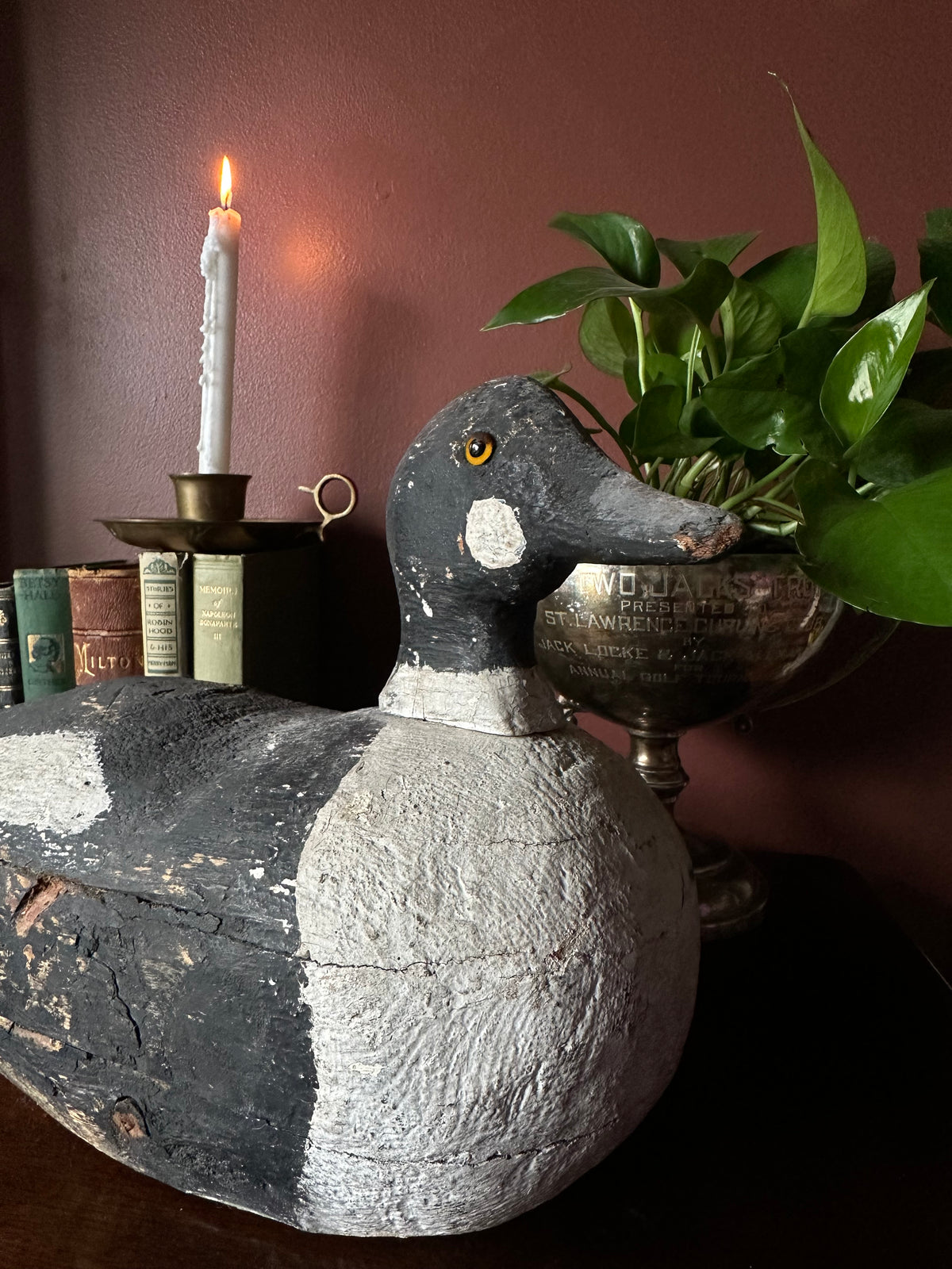 Antique Folk Art Duck Decoy