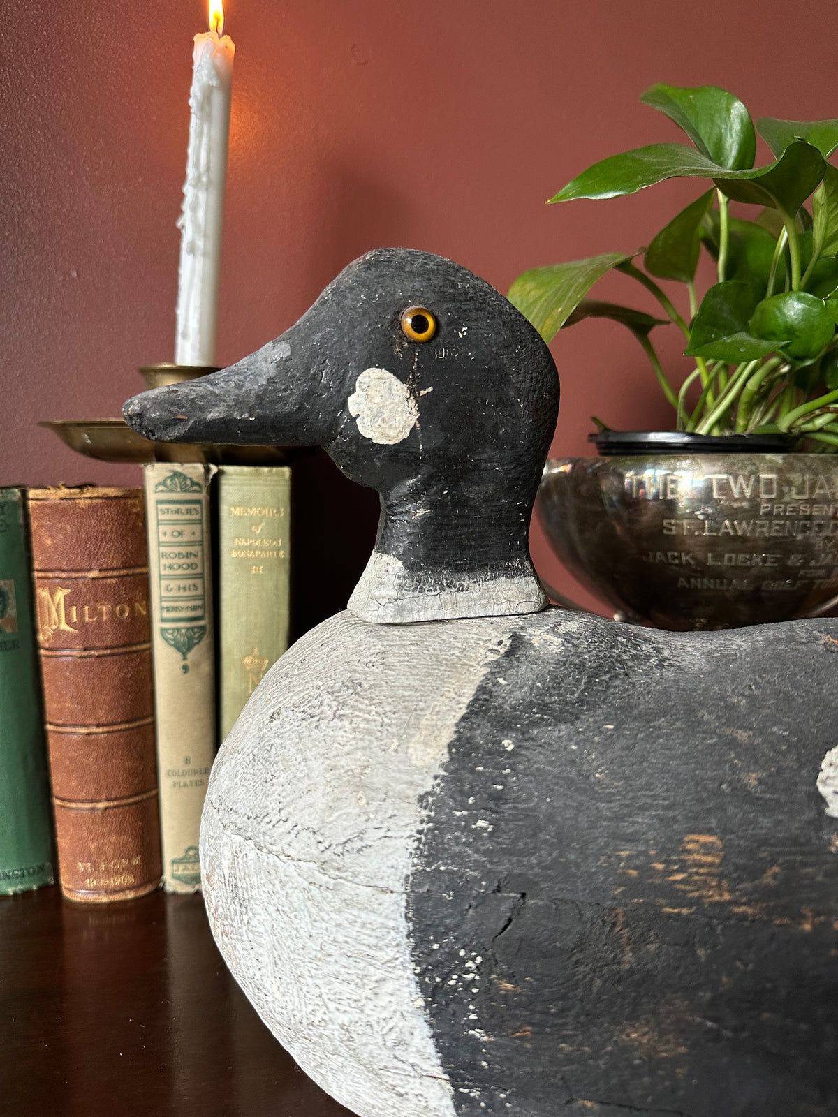 Antique Folk Art Duck Decoy