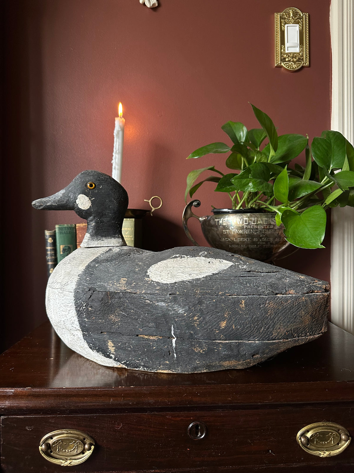 Antique Folk Art Duck Decoy