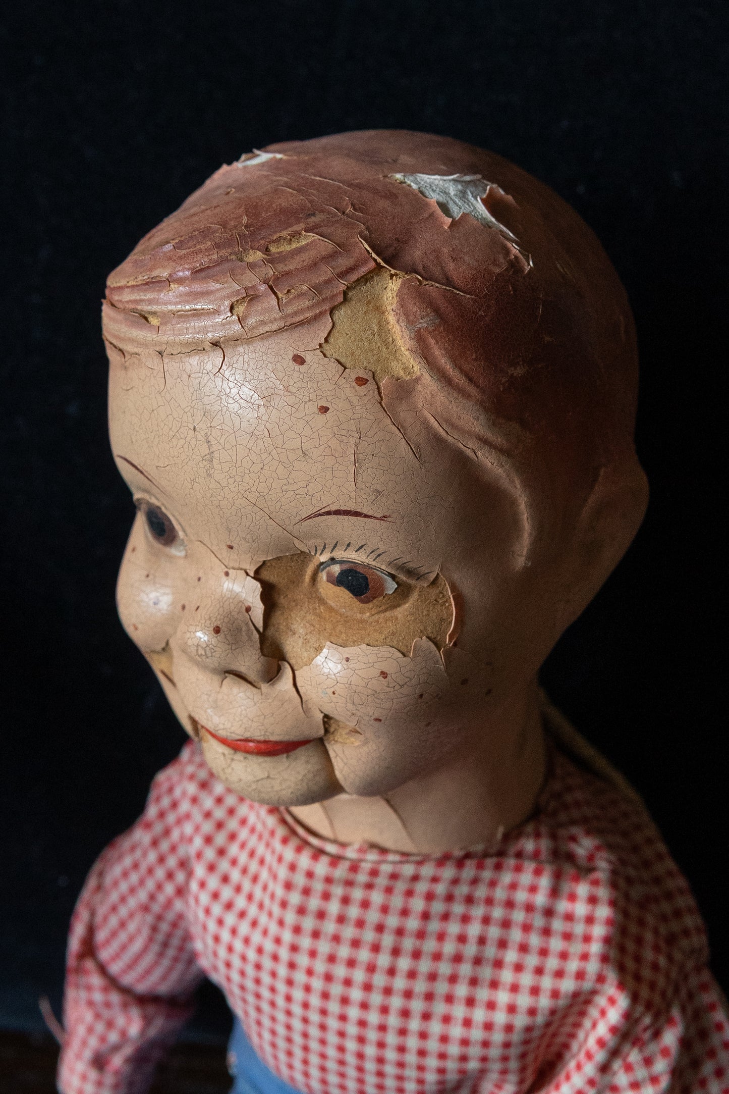 Antique ventriloquist dummy