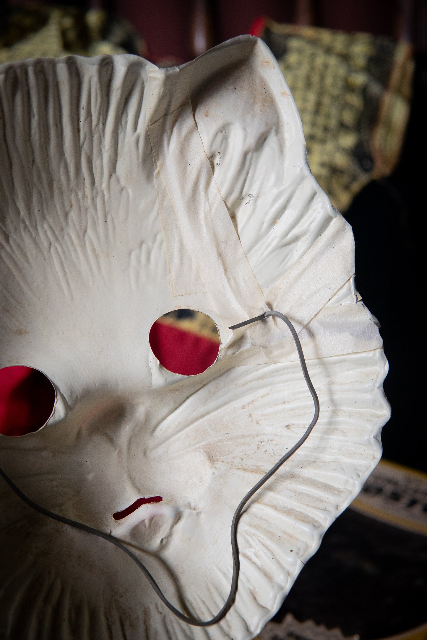 vintage Collegeville kitten Halloween costume with mask in original box