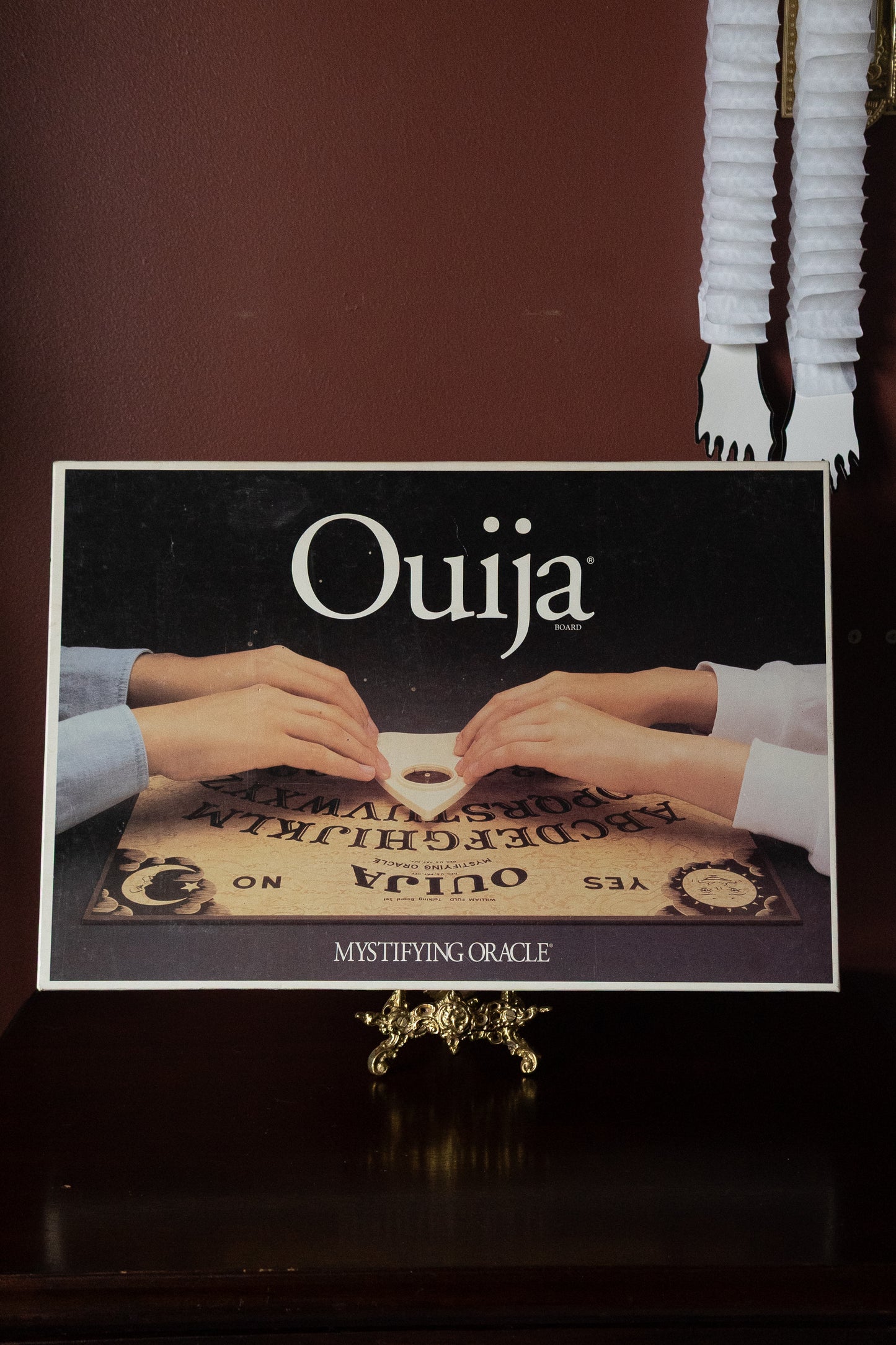 Vintage Ouija board with original planchette