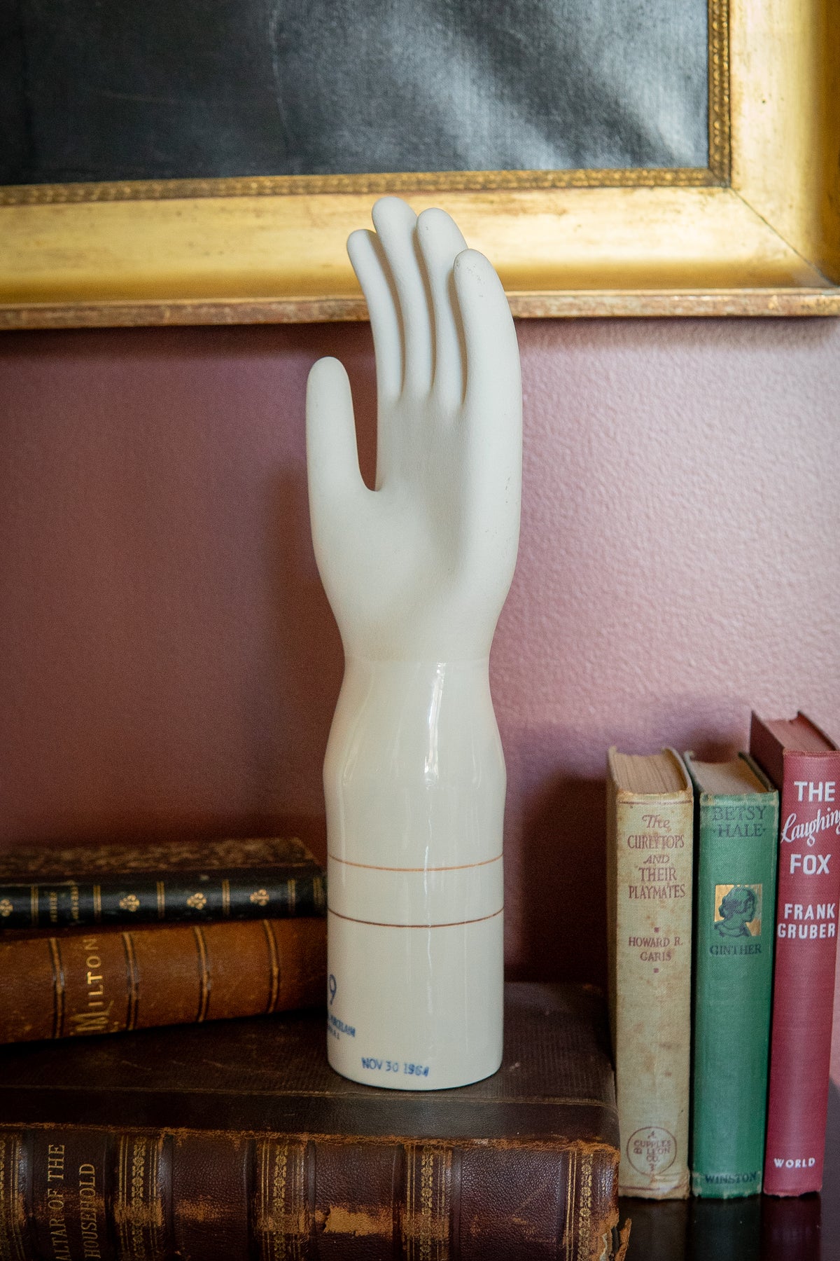 1964 vintage general porcelain glove mold