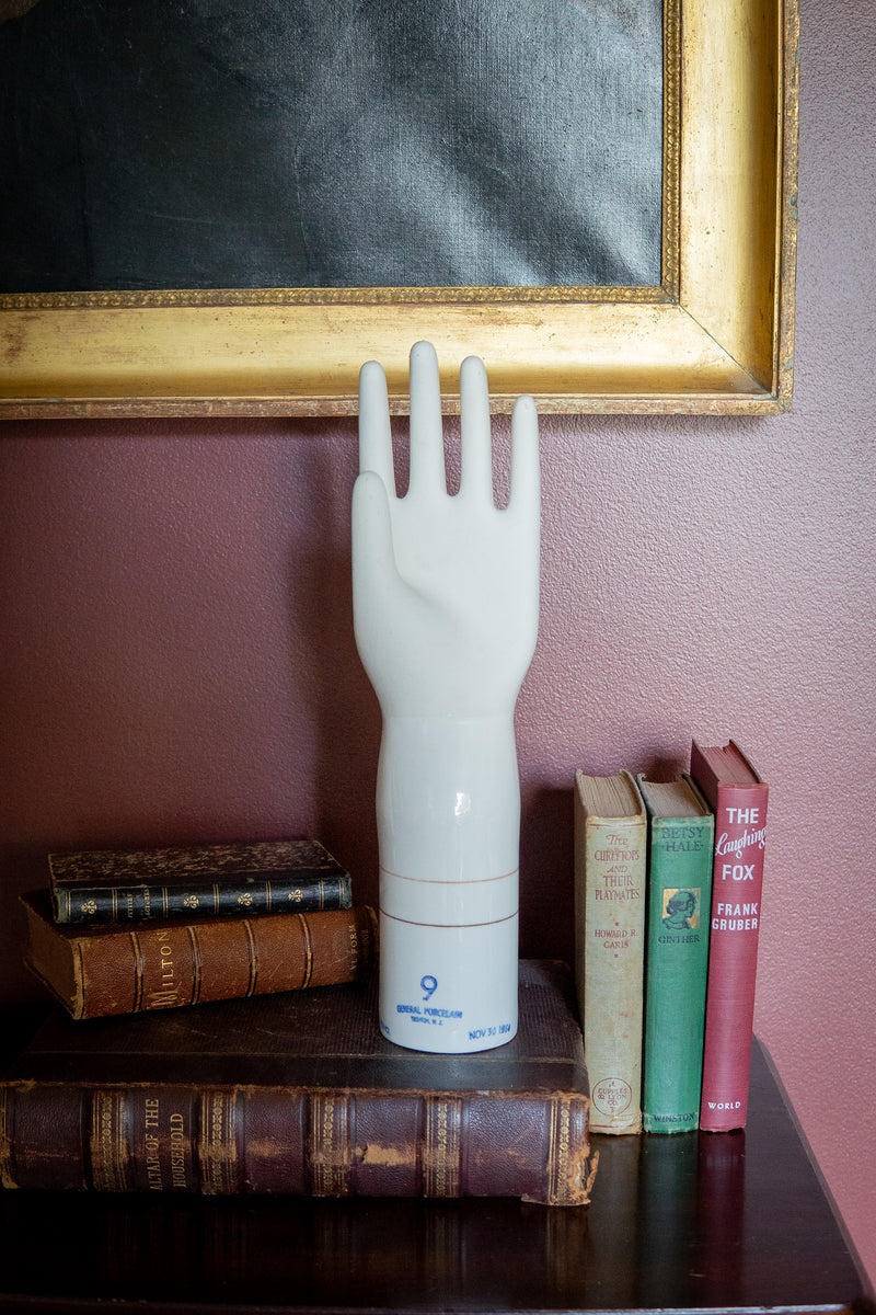 1964 vintage general porcelain glove mold