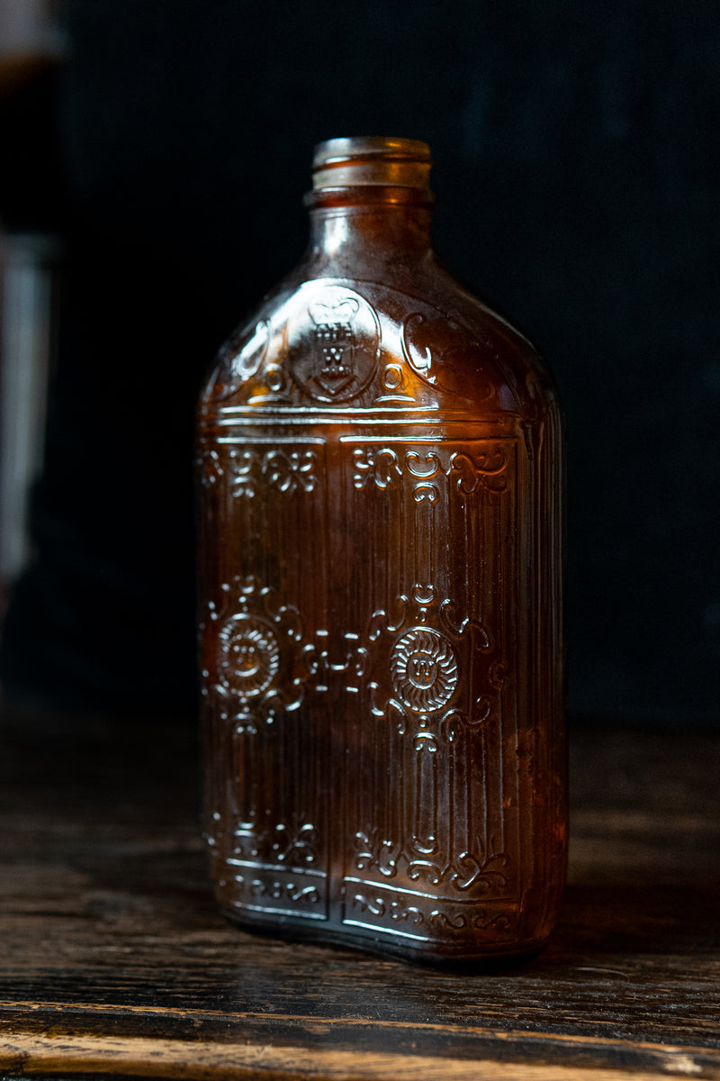 Antique art nouveau style bottle