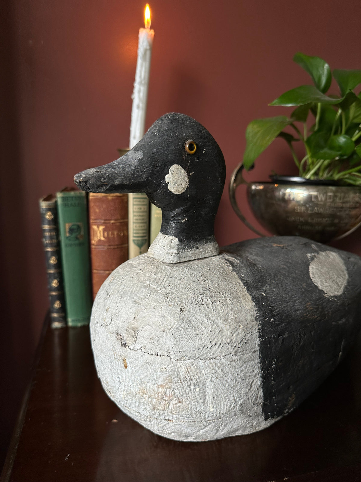 Antique Folk Art Duck Decoy