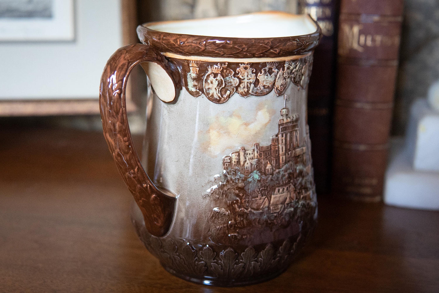 Rare Royal Doulton Queen Elizabeth II coronation Pitcher – Collectible English Pottery Jug