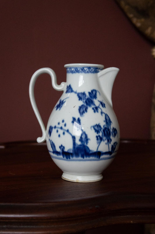 18th century Royal Vienna blue and white creamer