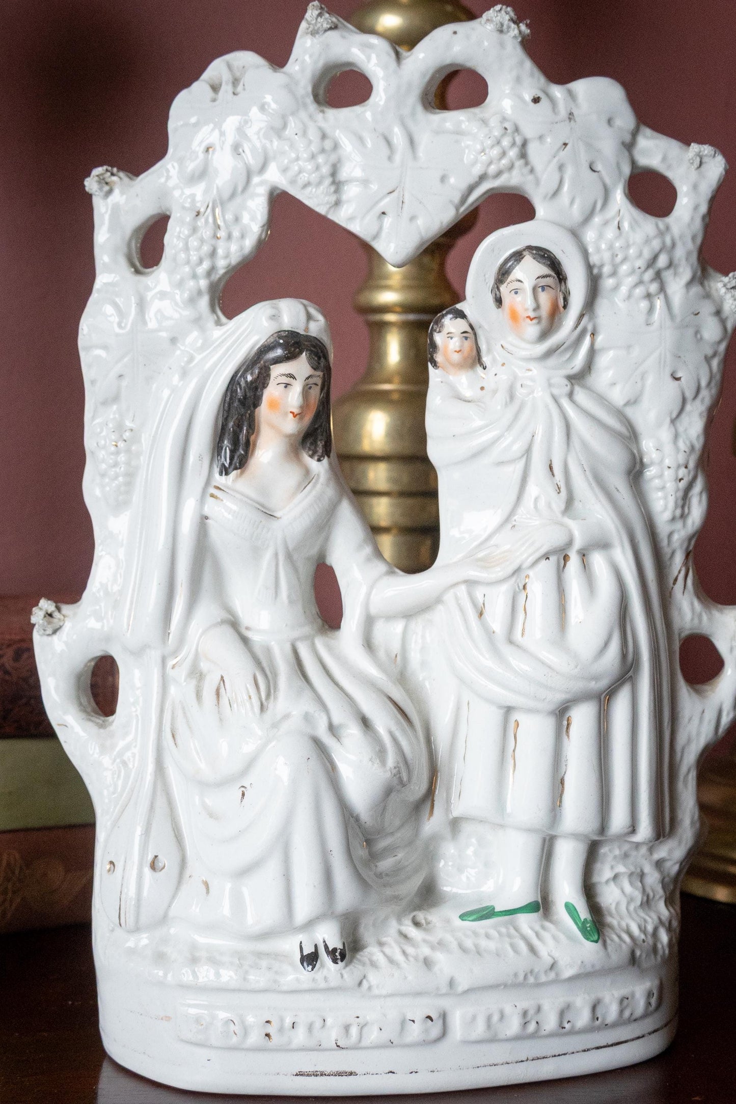 Antique Staffordshire Fortune Teller