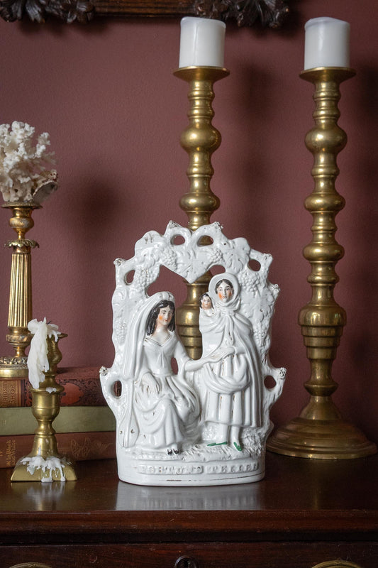 Antique Staffordshire Fortune Teller