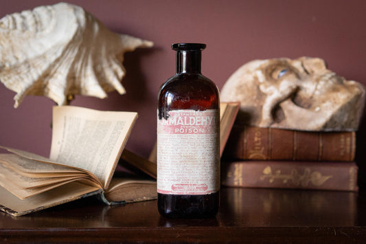 Antique Formaldehyde Poison Bottle
