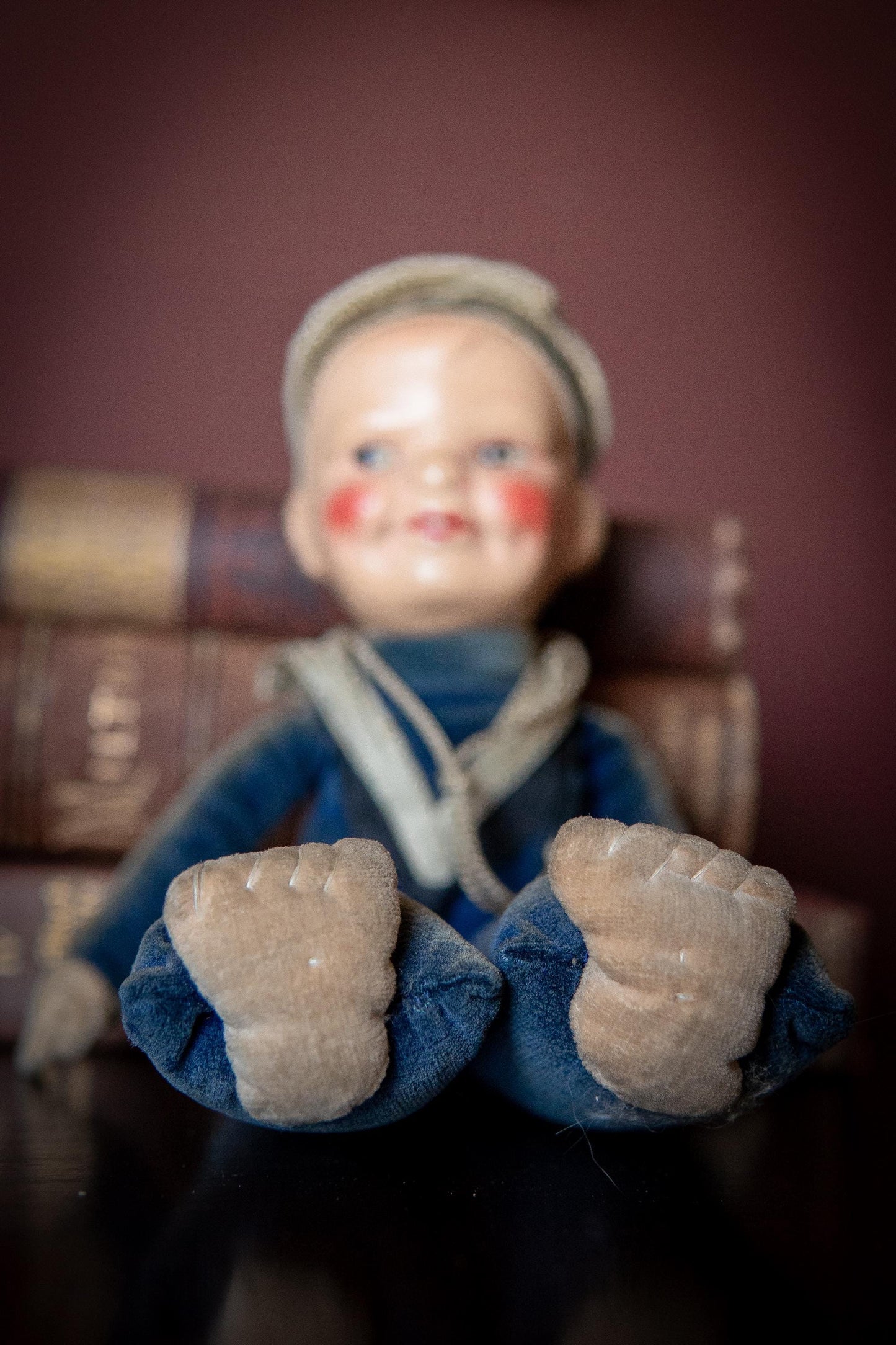 1930s Holland America Sailor Doll. Vintage Cruise Souvenir Doll