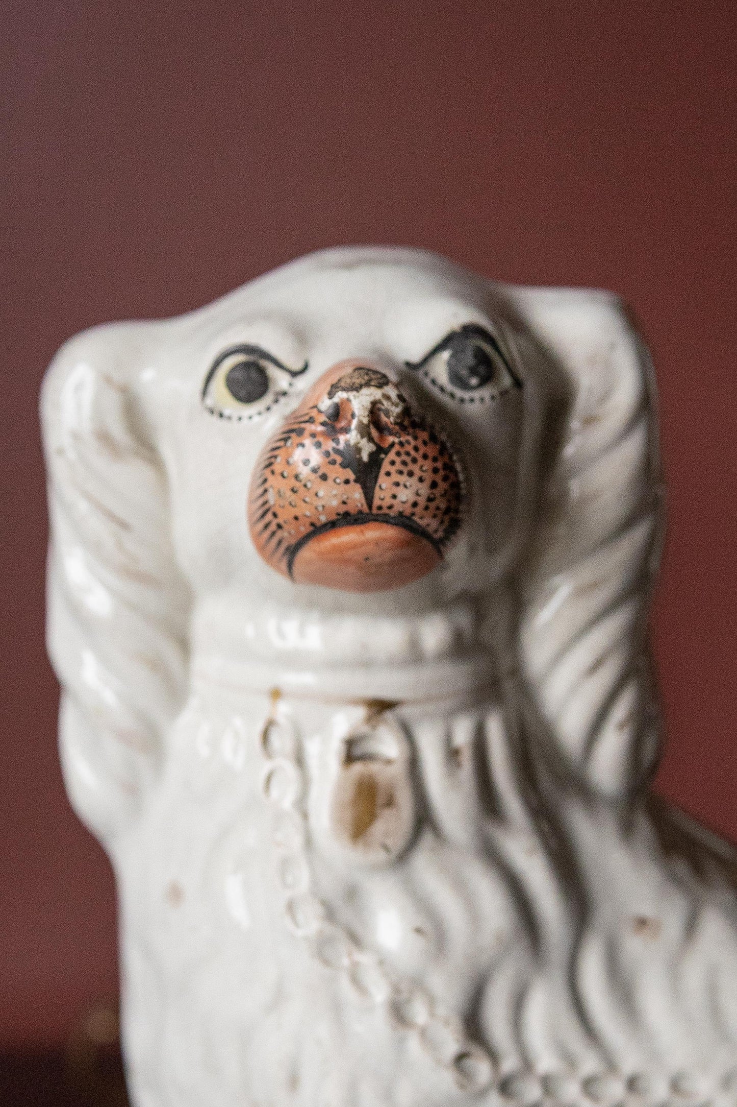 Victorian Staffordshire Spaniel Figurine