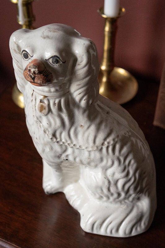 Victorian Staffordshire Spaniel Figurine